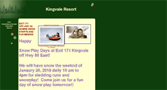 Desktop Screenshot of kingvaleresort.com